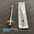 Vaccine Syringe Without Needle Luer Lock